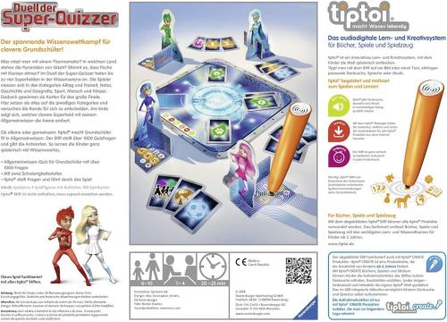 Ravensburger tiptoi 00833 - "Duell der Super-Quizzer"