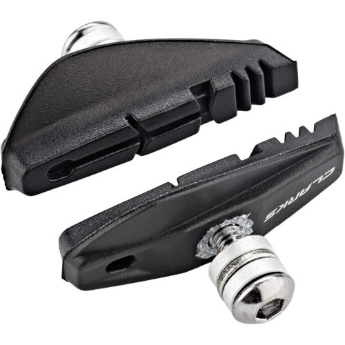 Clarks Bremsen Road Bremsbeläge Integraler Block W-Winkelverstellung für Shimano, grau