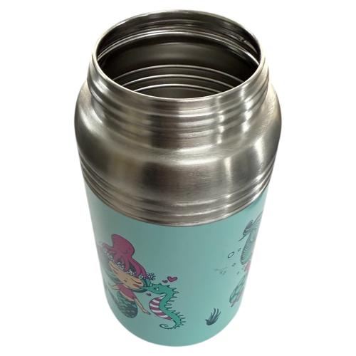 SIGG - Edelstahl Trinkflasche 0,5L - OCEANA MEERJUNGFRAU - BPA-frei - TÜRKIS
