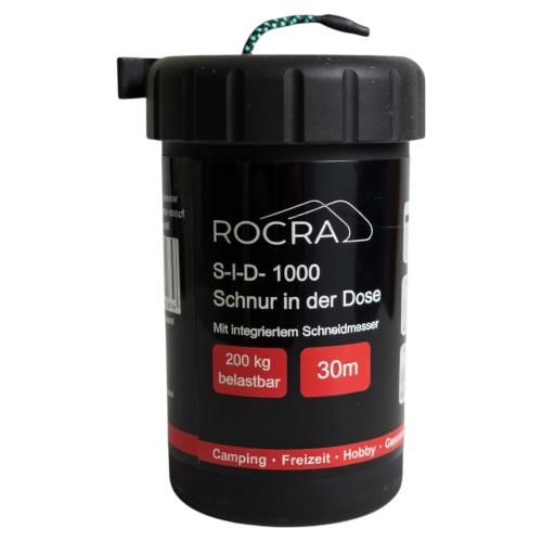ROCRA Universal-Seil S-I-D Schnur in der DOSE 30 m, 200 kg belastbar