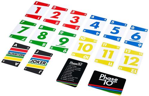 Mattel Games FPW38 - Phase 10 Kartenspiel & Gesellschaftspiel