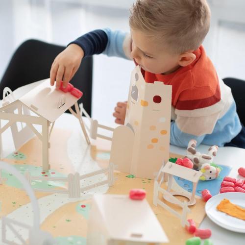 Preview: PlayMais Classic World FARM – Kreatives Spielen, Bastel-Set