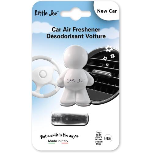 Little Joe Gel-Parfümierer Autoduft für Autolüfter - NEW CAR - (Weiss)