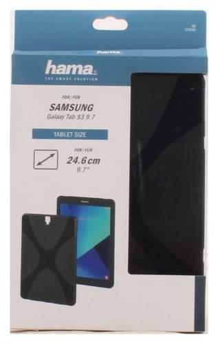 Hama Cover "Gel X" fr Samsung Galaxy Tab S3 9.7, Schwarz  