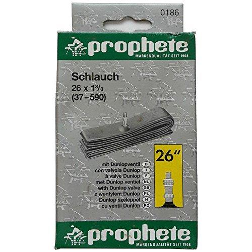 Prophete Dunlop Ventil Fahrrad Reifen Tube, unisex, Dunlop valve, Mehrfarbig 