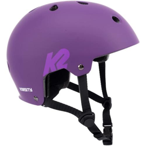 K2 Skate Varsity Helmet Unisex – Erwachsenen Skatehelm — Purple — 30G4222, M (55 - 58cm)
