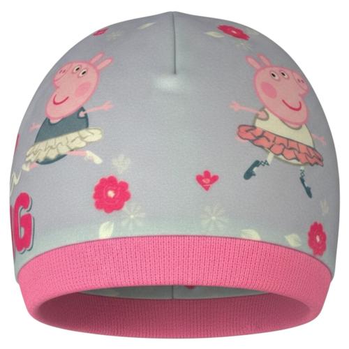 Preview: PEPPA PIG 13869 - Kinder Winter Set Gr. 51/54 cm Mütze und Handschuhe