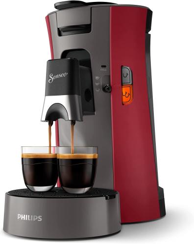 Philips SENSEO Select CSA230/90 Kaffeepadmaschine Rot