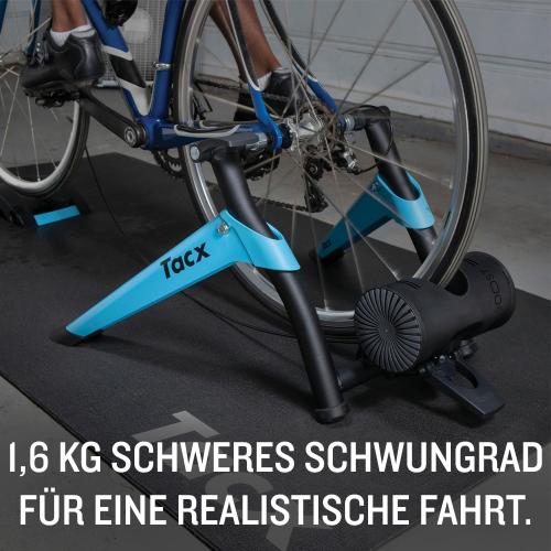 Tacx Boost – Indoor-Trainer mit starker Magnetbremse, realistischem Fahrgefühl und bis zu 1050 Watt Widerstand in 10 Stufen