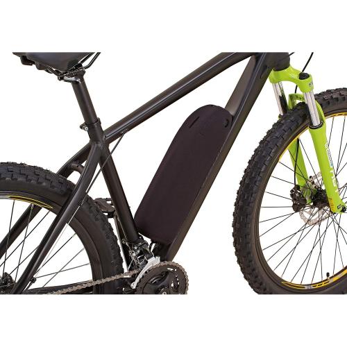 Prophete E-Bike Akku-Schutzhülle, Abdeckung für Blaupunkt Downtube, aus Neopren-Material, zum Schutz vor Wasser und Schmutz, Farbe schwarz