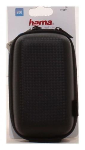 Hama Hardcase Carbon Style, Hard-Case, Umhngegurt, EVA  Schwarz 