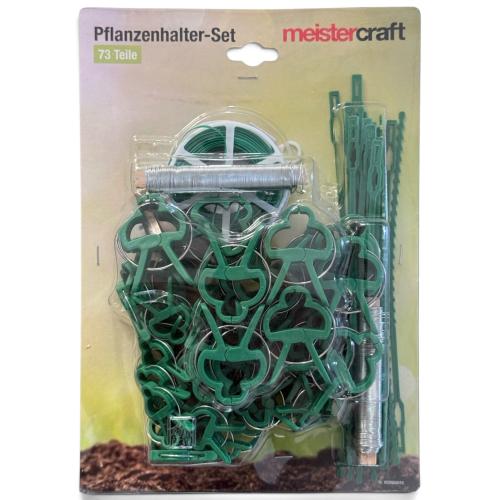 meistercraft Pflanzenhalter-Set 73 Teile