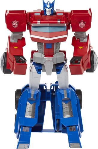 Transformers Spielzeug Bumblebee Cyberverse Adventures Roll N’ Change OPTIMUS PRIME Figur, 25 cm