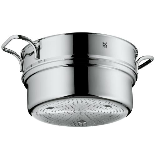 WMF ProfiSelect 24 cm Dämpfereinsatz, Küchen-Dampfgarer, Food Steamer, Edelstahl, Silber