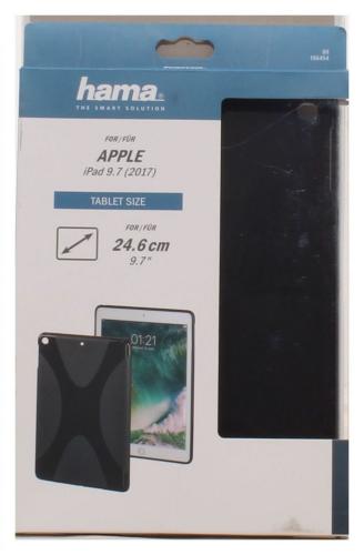 Hama Gel X, Abdeckung, Apple, iPad 9.7 (2017), Hlle Case (9.7 Zoll)  Schwarz 