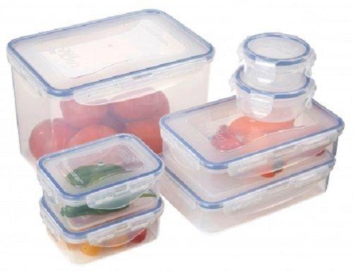LocknLock Gefrierdosen Lunchbox Deckel Frischhaltedosen 7er Set