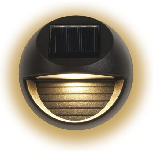MAXXMEE 4 Solar-Outdoor-Leuchten IP44 | 4 warme, weiße Leuchten für Zäune, Wände, Türen