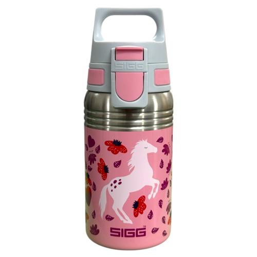 SIGG - Edelstahl Trinkflasche 0,5L - HORSE DREAM - BPA-frei - ROSA