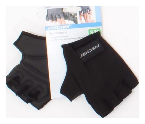 Fischer Erwachsene S/M Fahrrad-Handschuh Classic S/M, Schwarz 