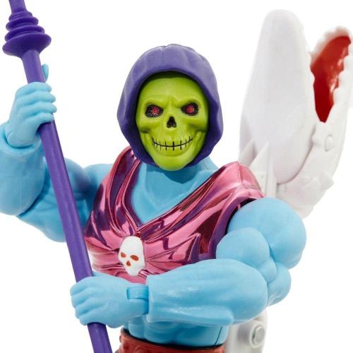 Masters of the Universe HDT23 - Origins Deluxe SKELETOR mit Klauen, 14 cm große Actionfigur