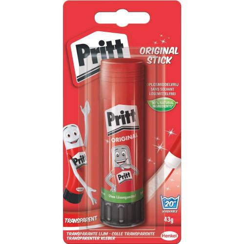 Pritt Klebestift, sicherer kinderfreundlicher Kleber Kunst Bastelarbeiten (43g) 