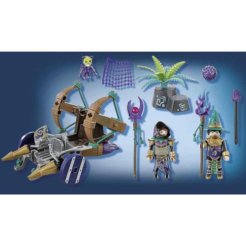 Preview: PLAYMOBIL Novelmore 70748 Violet Vale - Dämonen-Fangwagen