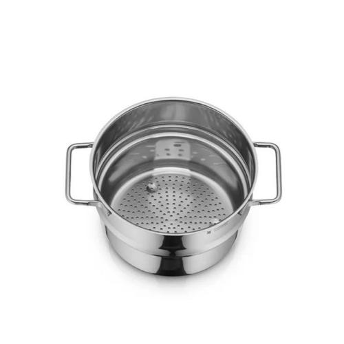 Preview: WMF ProfiSelect 24 cm Dämpfereinsatz, Küchen-Dampfgarer, Food Steamer, Edelstahl, Silber