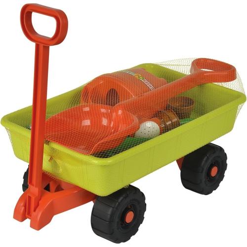 Androni Simba Bollerwagen mit Gartenwerkzeugen, 12-tlg. Länge 52 cm