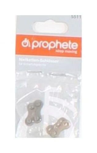 Fahrrad Nietketten Schlsser fr Schaltungskette 1/2" x 3/32", schwarz, Prophete 