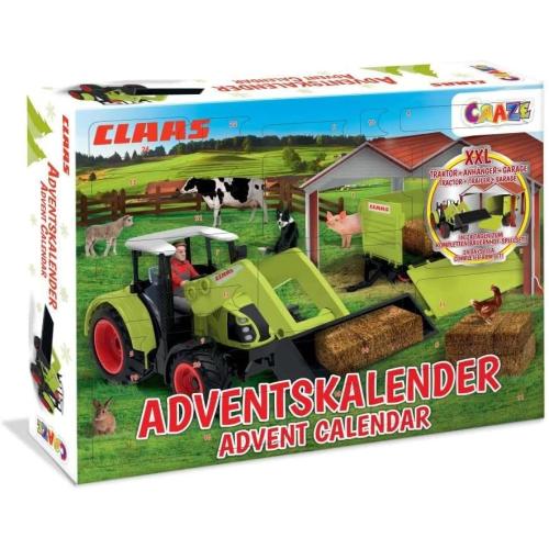 CRAZE - Farm World CLAAS Spielwaren Adventskalender