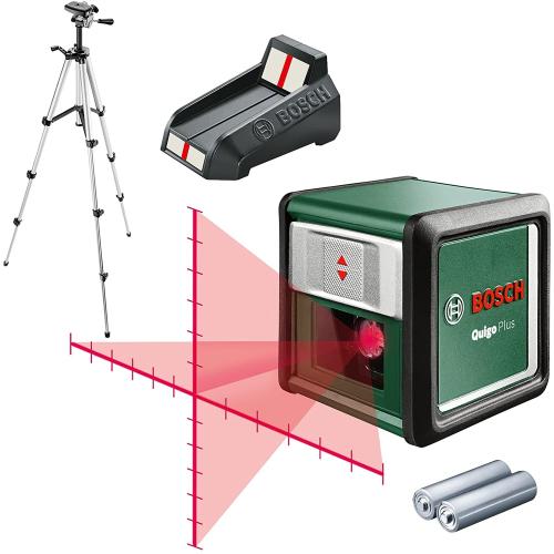 Bosch Kreuzlinienlaser Quigo Plus mit Stativ