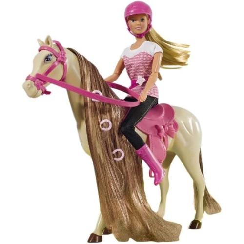 Steffi Love Reitausflug, Puppe mit Pferd 