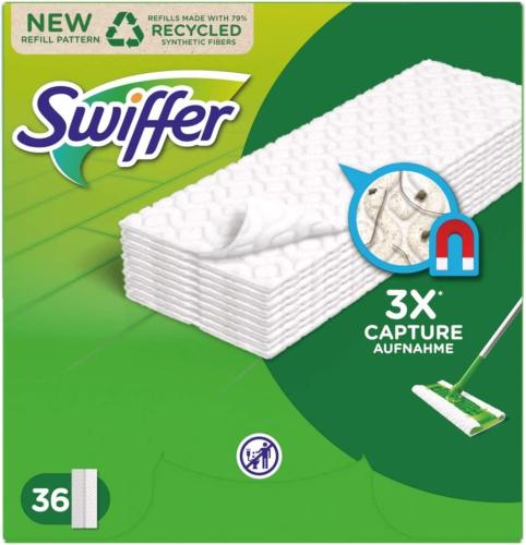 Swiffer DRY Bodenwischer Boden Staubtücher Nachfüllpack 36 Tücher