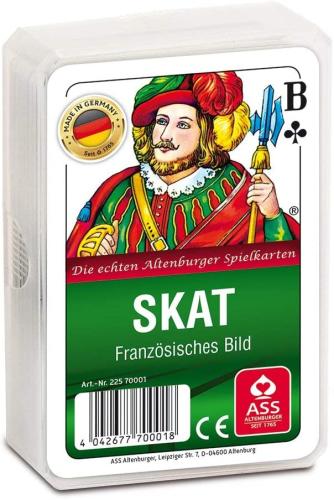 ASS Altenburger Spielkarten- Skat, franzsisches Bild, Plastiketui 7000
