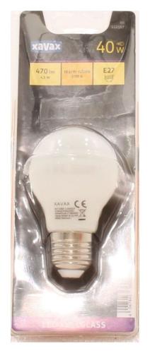 Xavax Glhbirne warmwei  LED-Lampe (warmwei) [Energieklasse A++]  