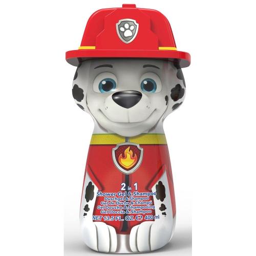 Paw Patrol 2in1 Duschgel & Shampoo (400 ml) 3D Figur - MARSCHALL