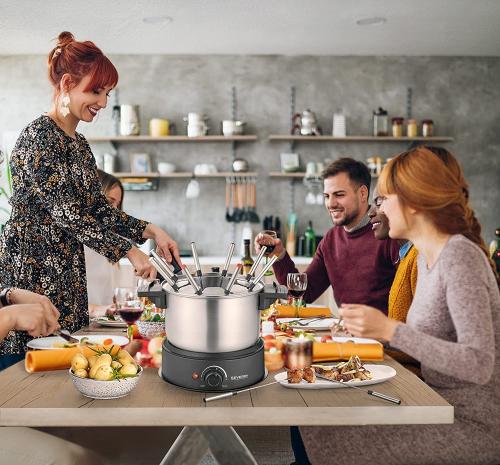 Severin Fondue FO2470- alle Fondue-Arten, inkl. 8 Gabeln