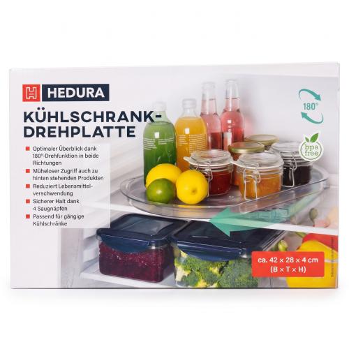 HEDURA Kühlschrank-Drehplatte 