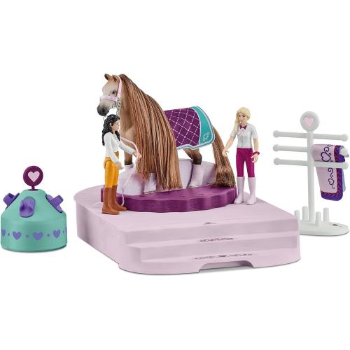 Preview: Schleich® 42588 Horse Club - Sofia's Beauties Pferde Beautysalon mit Stall, 99-teiliges Spielset