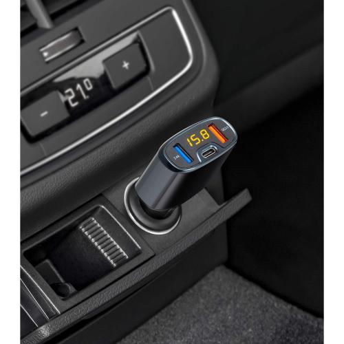 Technaxx QC3.0 & USB-C KFZ-Ladeadapter TE18