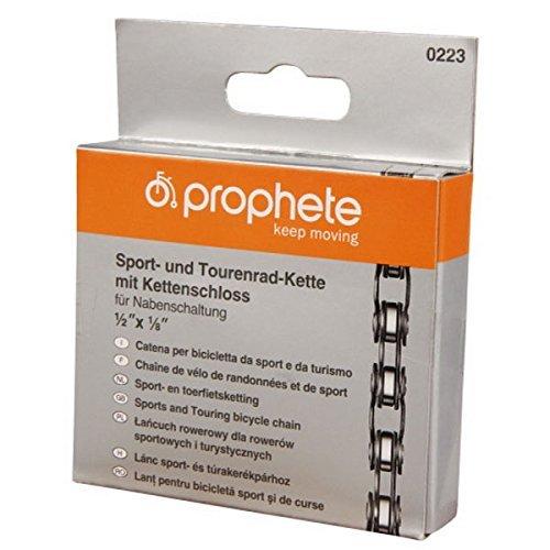 Prophete Fahrradkette 1/2 x 1/8 Zoll 112 Glieder fr Narbenschaltung, 223 