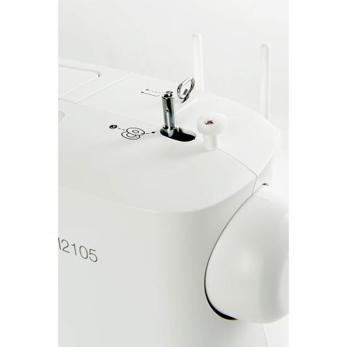 Singer M2105, Weiß, Halbautomatische Nähmaschine
