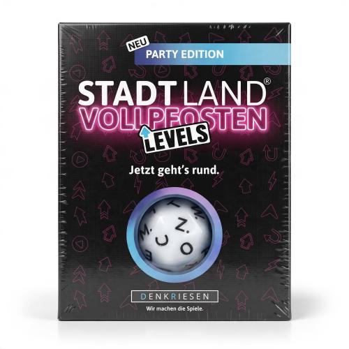 DENKRIESEN Stadt Land VOLLPFOSTEN Levels Party - JETZT GEHT’S RUND| Ab 12 Jahren