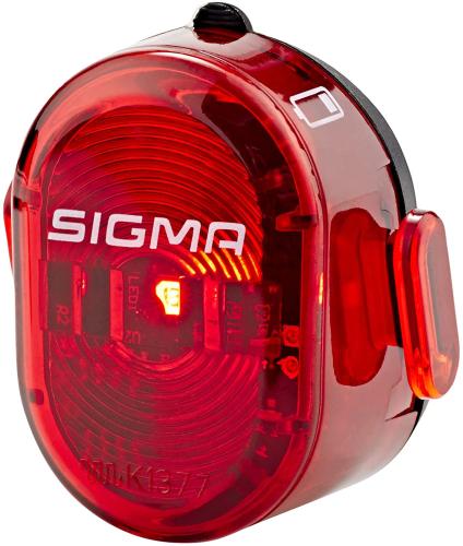 Sigma Sport NUGGET II Fahrradbeleuchtung, Rot, One Size 