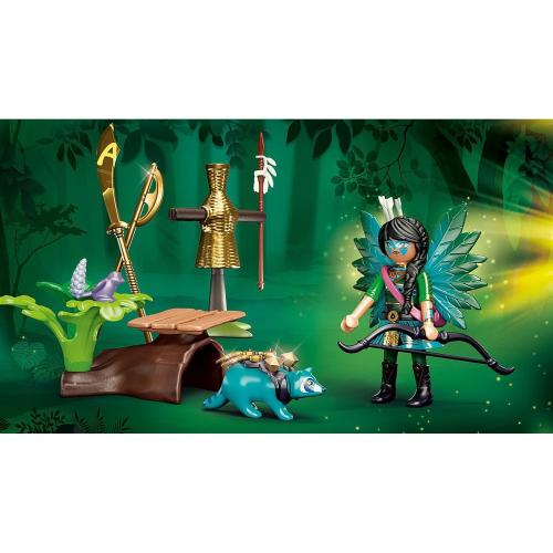 Preview: PLAYMOBIL Adventures of Ayuma 70905  - Knight Fairy mit Waschbär