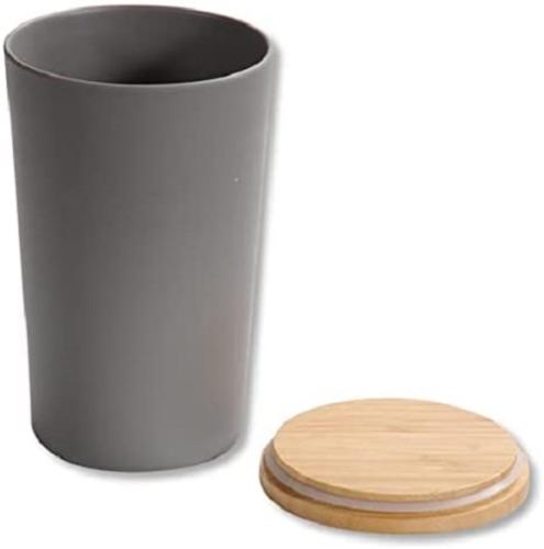 Kesper Vorratsdose mit Bambus Deckel Ø 11,5 cm / Höhe 19 cm