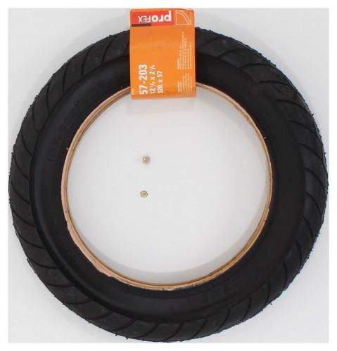 Fischer Fahrradreifen Strae, schwarz, 12 1/2 x 2 1/4, 60009 