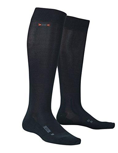 X-Socks Erwachsene Kniestrumpf Dresscode Long, Black, 45-46, X020396