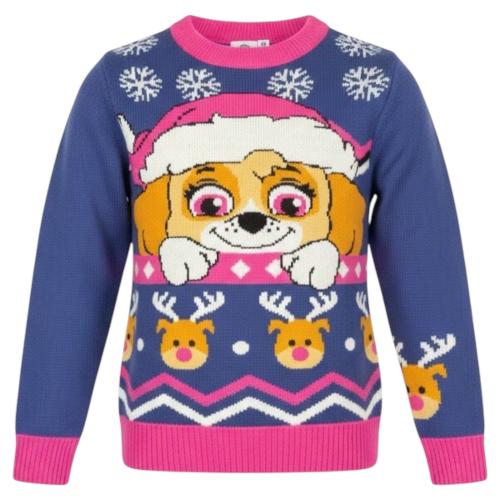 PAW PATROL Strickpullover für Mädchen Langarm SKYE Gr. 110/116