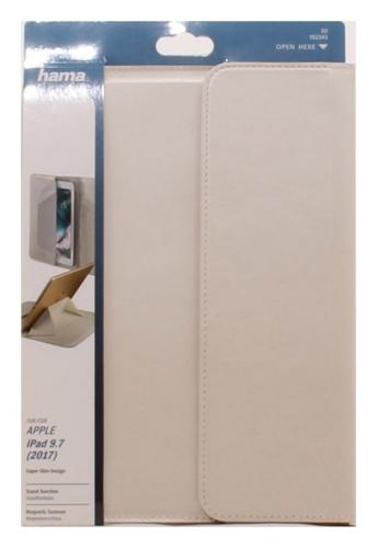 Hama Super Slim, Blatt, Apple, iPad 9.7, 24,6 cm (9.7 Zoll), 141 g, Beige 